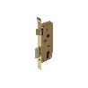 CERRADURA EMBUTIR+CERRADERO D85 E40- LATÓN (P/MADERA)