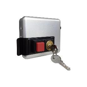 CERRADURA ELÉCTRICA+CERRADERO C/ PULSADOR- DERECHA