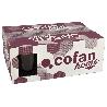 PACK 6 VASOS DE AGUA VIDRIO 29 CL COLOR PURPURA CLARO MODELO ÓPALO