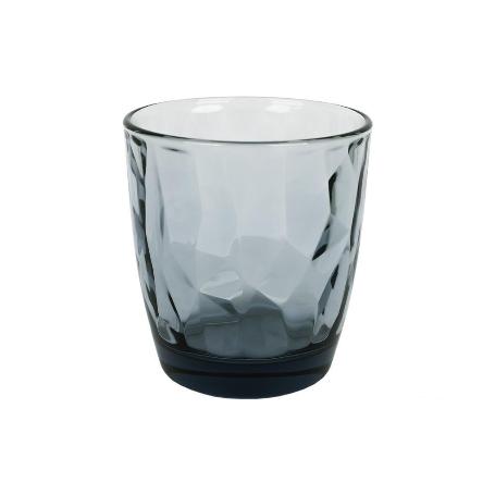 PACK 6 VASOS DE AGUA VIDRIO 30,5 CL COLOR AZUL MODELO JADE