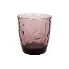 PACK 6 VASOS DE AGUA VIDRIO 30,5 CL COLOR PURPURA MODELO JADE