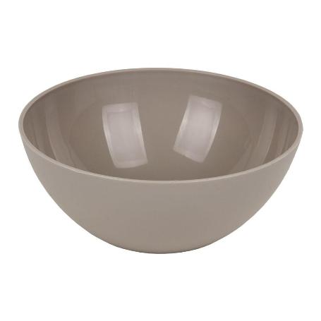 BOL MODELO ALBAHACA 300ML COLOR PIEDRA 12X5CM   CAJA 6 UNID.