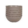 BOL MODELO ALBAHACA 950ML COLOR PIEDRA 17X7CM   CAJA 6 UNID.