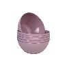 BOL MODELO ALBAHACA 950ML ROSA PALO 17X7CM   CAJA 6 UNID.