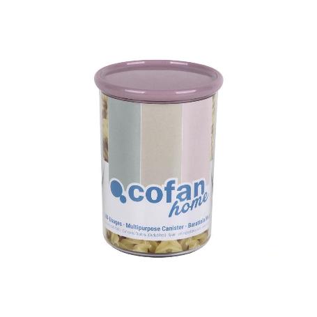 BOTE MULTIUSOS MODELO ALBAHACA ROSA PALO 1L 11X15CM VENTA UNITARIA