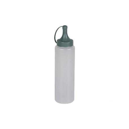 BOTELLA ACEITERA MODELO ALBAHACA  250 ML VERDE AGUA  5X20CM   CAJA 12 UNID.