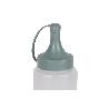BOTELLA ACEITERA MODELO ALBAHACA  250 ML VERDE AGUA  5X20CM VENTA UNITARIA