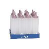 BOTELLA ACEITERA MODELO ALBAHACA 500 ML ROSA PALO 6X23CM   CAJA 12 UNID.