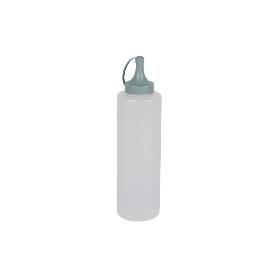 BOTELLA ACEITERA MODELO ALBAHACA 500 ML VERDE AGUA  6X23CM   CAJA 12 UNID.