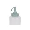 BOTELLA ACEITERA MODELO ALBAHACA 500 ML VERDE AGUA  6X23CM   CAJA 12 UNID.