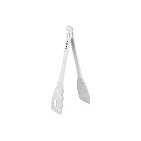 PINZAS DE NYLON Y SILICONA BLANCA MODELO BACH 28 CM