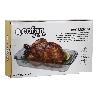 SET DE 3 FUENTES RECTANGULARES DE VIDRIO BOROSILICATO MODELO BARITINA 1600ML-2200ML-3000ML