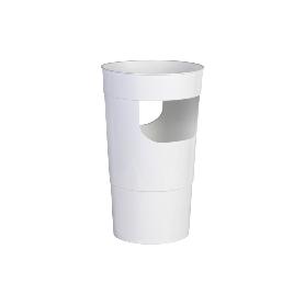 PARAGÜERO  BLANCO POLIPROPILENO 27 X 20.6 X 45 CM   CAJA 6 UNID.