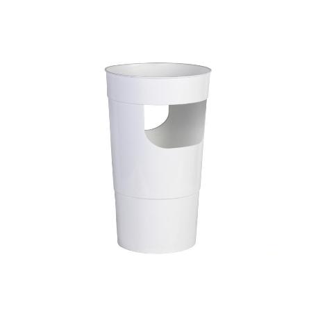 PARAGÜERO  BLANCO POLIPROPILENO 27 X 20.6 X 45 CM   CAJA 6 UNID.