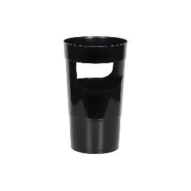 PARAGÜERO  NEGRO  POLIPROPILENO 27 X 20.6 X 45 CM VENTA UNITARIA