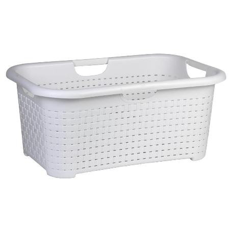 CESTA MULTIUSOS  CREMA 59 X 38 X 26 CM   CAJA 6 UNID.