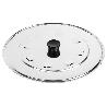 TAPA C/DESVAPO  ACERO INOX 24 CM   CAJA 12 UNID.