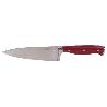 CUCHILLO COCINA HOJA15CM MODELO AGUACEJO ROJO