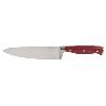 CUCHILLO COCINA HOJA 17CM MODELO AGUACEJO ROJO