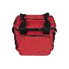 NEVERA TEXTIL PORTÁTIL MULTIBOLSILLOS COLOR ROJO 5 L