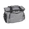 NEVERA TEXTIL PORTÁTIL MULTIBOLSILLOS COLOR GRIS OSCURO 15 L