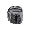 NEVERA TEXTIL PORTÁTIL MULTIBOLSILLOS COLOR GRIS OSCURO 15 L