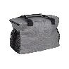 NEVERA TEXTIL PORTÁTIL MULTIBOLSILLOS COLOR GRIS OSCURO 15 L