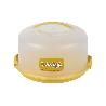 TARTERA REDONDA AMARILLA OPACA PAVLOVA CON ASAS Ø34,5 X 18,5 CM VENTA UNITARIA