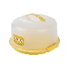 TARTERA REDONDA AMARILLA OPACA PAVLOVA CON ASAS Ø34,5 X 18,5 CM VENTA UNITARIA