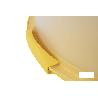 TARTERA REDONDA AMARILLA OPACA PAVLOVA CON ASAS Ø34,5 X 18,5 CM VENTA UNITARIA