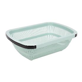 ESCURRIDOR RECTANGULAR EXTENSIBLE VERDE 50,5 X 24,5 X 11,5 CM