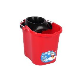 CUBO+ESCURRIDOR ROJO 16 L