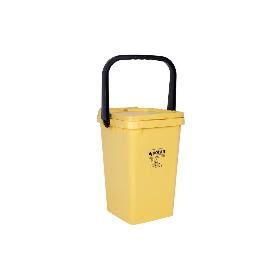 CONTENEDOR AMARILLO PARA PLASTICOS-LATAS, 25L.