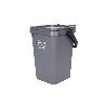 CONTENEDOR GRIS PARA RESTOS  25L.