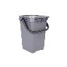 CONTENEDOR GRIS PARA RESTOS  25L.