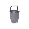 CONTENEDOR GRIS PARA RESTOS  25L.
