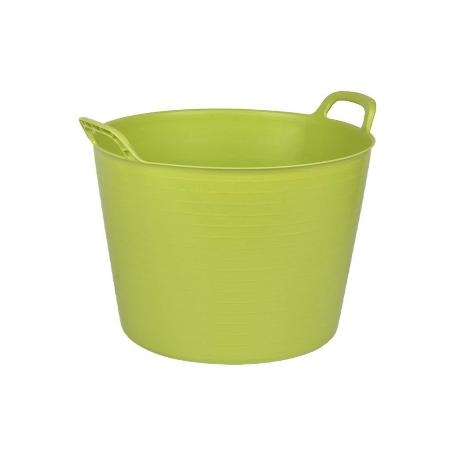 CAPAZO DE 42 L AMARILLO VERDOSO 48,5 X 45 X 38 CM   CAJA 6 UNID.