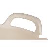 CAPAZO 42 L BEIGE  48.5 X 45 X 38 CM   CAJA 6 UNID.