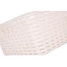 CESTA  MULTIUSOS 12L 36X28X13.5 CM BEIGE   CAJA 6 UNID.
