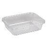 BANDEJA 18.5X14.5X5.5CM MULTIUSOS TRANSPARENTE   CAJA 6 UNID.