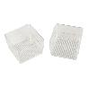 SET ORGANIZADOR COSMETIC 30X23X8CM TRANSPARENTE   CAJA 6 UNID.