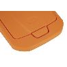 CUBO DE BASURA PARA RECICLAR 15 LITROS  COLOR NARANJA 20 X 31 X 42 CM
