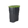 CUBO DE BASURA PARA RECICLAR 15 LITROS  COLOR VERDE 20 X 31 X 42 CM