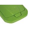 CUBO DE BASURA PARA RECICLAR 25 LITROS  COLOR VERDE 21.5 X 36 X 51 CM