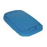 CUBO DE BASURA PARA RECICLAR 25 LITROS  COLOR AZUL 21.5 X 36 X 51 CM