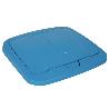 CUBO DE BASURA PARA RECICLAR 45 LITROS  COLOR AZUL 36.5 X 36 X 51  CM