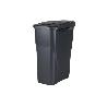 CUBO DE BASURA PARA RECICLAR 15 LITROS  COLOR GRIS 20 X 31 X 42 CM