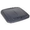 CUBO DE BASURA PARA RECICLAR 45 LITROS  COLOR GRIS 36.5 X 36 X 51  CM