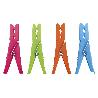 PACK 12 UDS PINZAS PLÁSTICO GRANDES 9CM