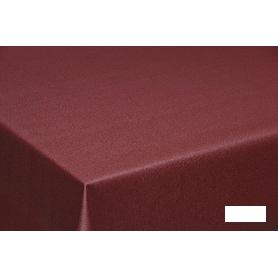MANTEL ANTIMANCHAS RESINADO  CONFECCIONADO 1,40X2,0MT 50% ALG 50% /POL. GRANATE
